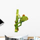 Tree Frog Bamboo Bole Wall Decal