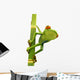 Tree Frog Bamboo Bole Wall Decal