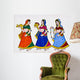 3 Women Mural Udaipur Wall Decal
