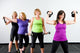 Group Women Working out
