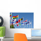 National Flags of the World Wall Mural