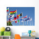 National Flags of the World Wall Mural