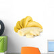 Ripe Sliced Bananas Wall Decal