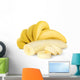 Ripe Sliced Bananas Wall Decal