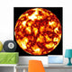 Surface of the Sun Render Wall Decal