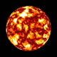 Surface of the Sun Render Wall Decal