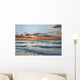 sunset on a sea Wall Mural