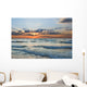 sunset on a sea Wall Mural