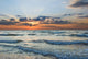 sunset on a sea Wall Mural