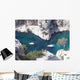 Boote im Calanaque Wall Decal