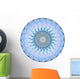 blue mandala Wall Decal
