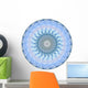 blue mandala Wall Decal