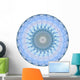 blue mandala Wall Decal