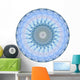 blue mandala Wall Decal