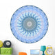 blue mandala Wall Decal