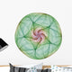 Green Mandala Wall Decal