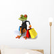 Business Frog Wall Decal