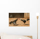 cock fight Wall Mural