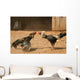 cock fight Wall Mural