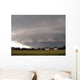 Storm under Village Wall Decal