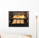 Fresh Baked Homemade Cookies in Oven Wall Mural