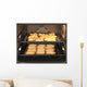 Fresh Baked Homemade Cookies in Oven Wall Mural