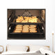 Fresh Baked Homemade Cookies in Oven Wall Mural