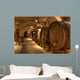 Wine cellar in Abbey of Monte Oliveto Maggiore Wall Mural