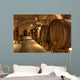 Wine cellar in Abbey of Monte Oliveto Maggiore Wall Mural