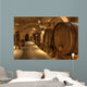 Wine cellar in Abbey of Monte Oliveto Maggiore Wall Mural