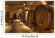 Wine cellar in Abbey of Monte Oliveto Maggiore Wall Mural