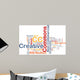Creative Commons Concept Wall Decal