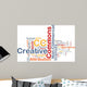 Creative Commons Concept Wall Decal
