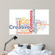 Creative Commons Concept Wall Decal