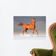 arabian horse in winter Wall Mural