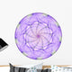 Purple Mandala Wall Decal
