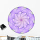 Purple Mandala Wall Decal