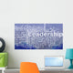 Leadership Concept Wall Mural