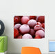 frozen cranberries with frosting Wall Mural