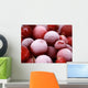 frozen cranberries with frosting Wall Mural