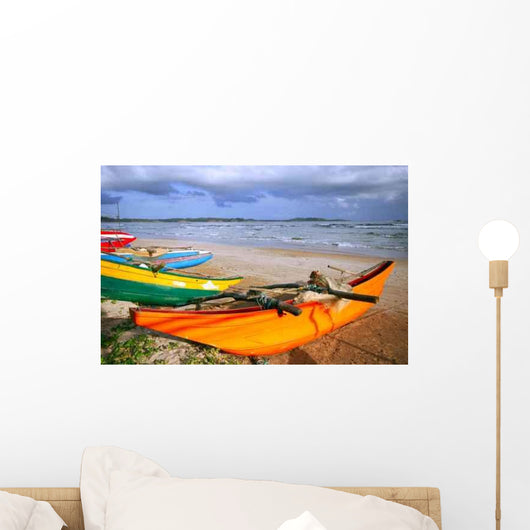 Fishing Boats Wall Decal
