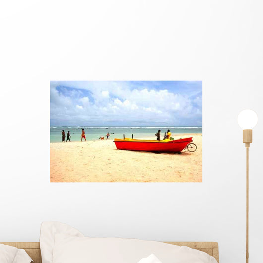 Beach Scene Wall Decal