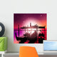 Venice Gondolas.Vector Illustration Wall Mural