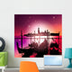 Venice Gondolas.Vector Illustration Wall Mural