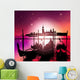 Venice Gondolas.Vector Illustration Wall Mural