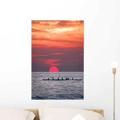 Homeward Bound Wall Decal shown on a wall