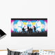 Trippy Concert 2 Wall Mural
