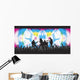 Trippy Concert 2 Wall Mural
