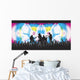 Trippy Concert 2 Wall Mural