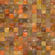 Orange and Brown Mosaic Wall Mural